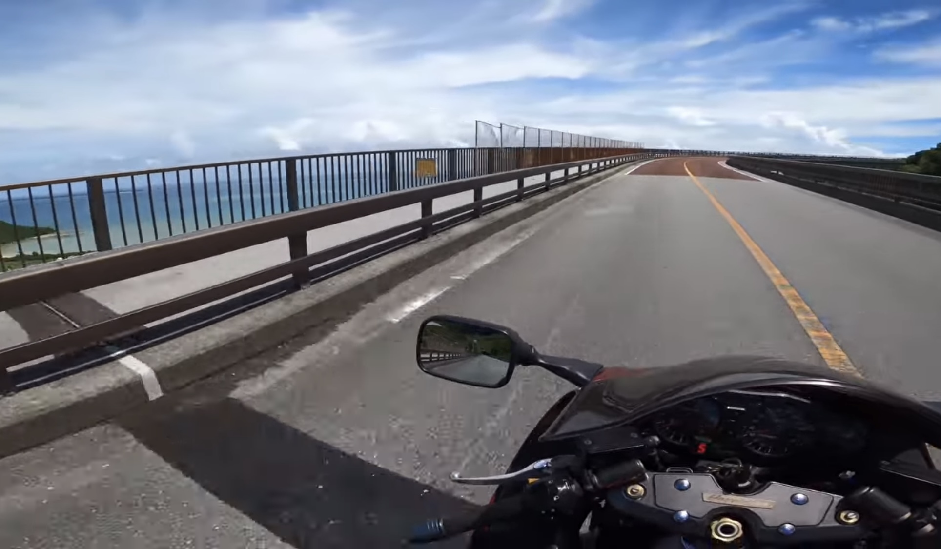 バイクツーリングのルート案内を保留