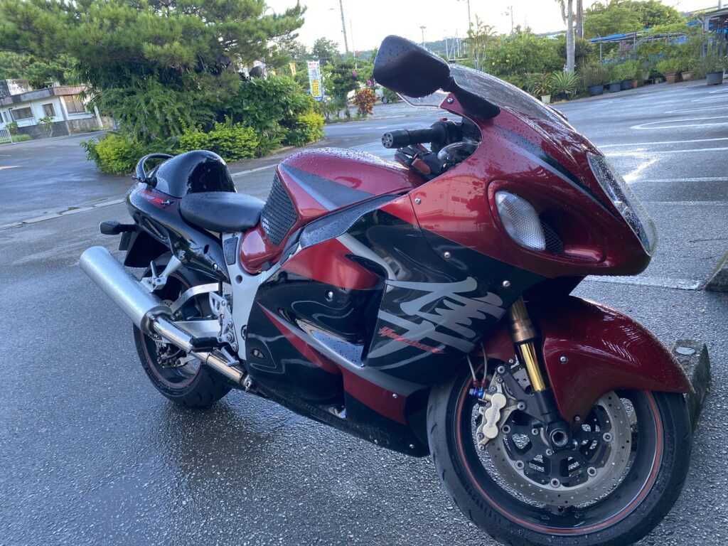 隼と沖縄スコール