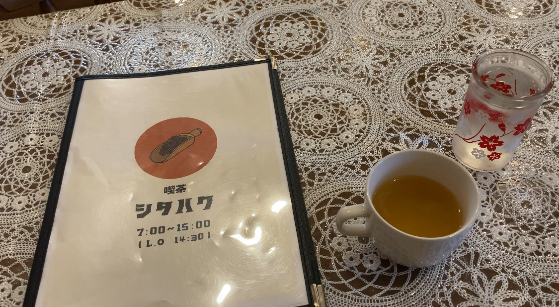 朝ツーリング後のモーニング